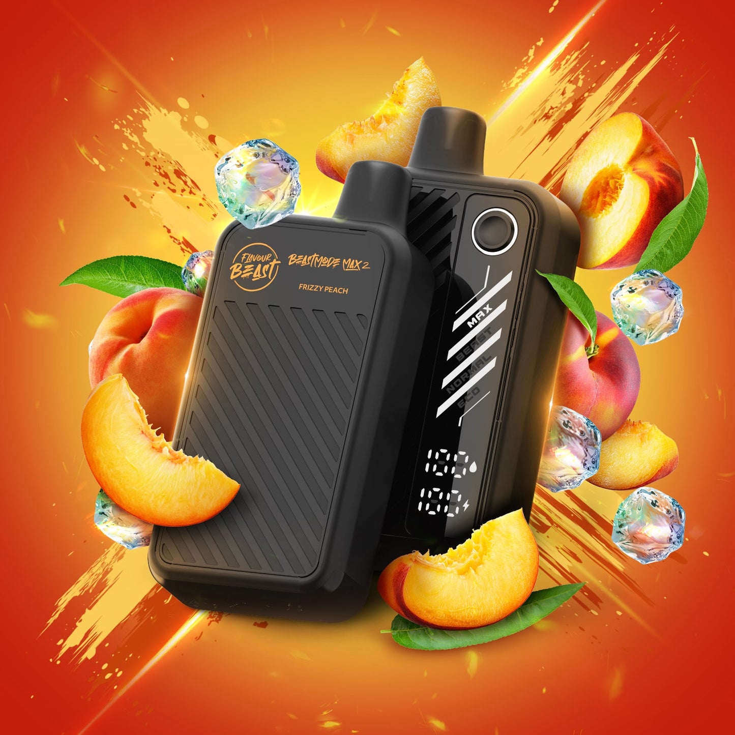 FLAVOUR BEAST MODE MAX 2 FRIZZY PEACH