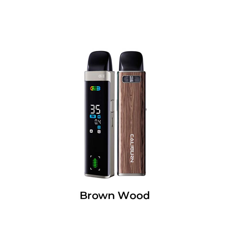 UWELL CALIBURN G3 PRO BROWN WOOD