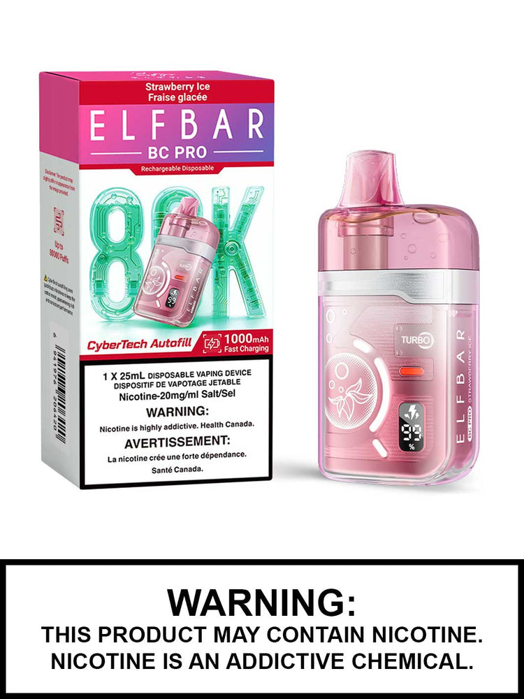 ELF BAR BC PRO 80K STRAWBERRY ICE