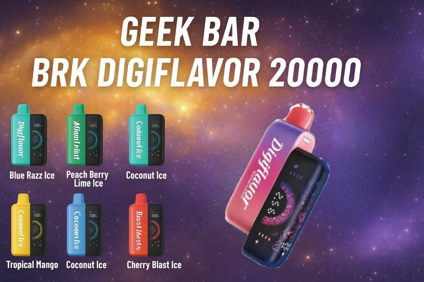GEEK BAR BRK 20K PUFF