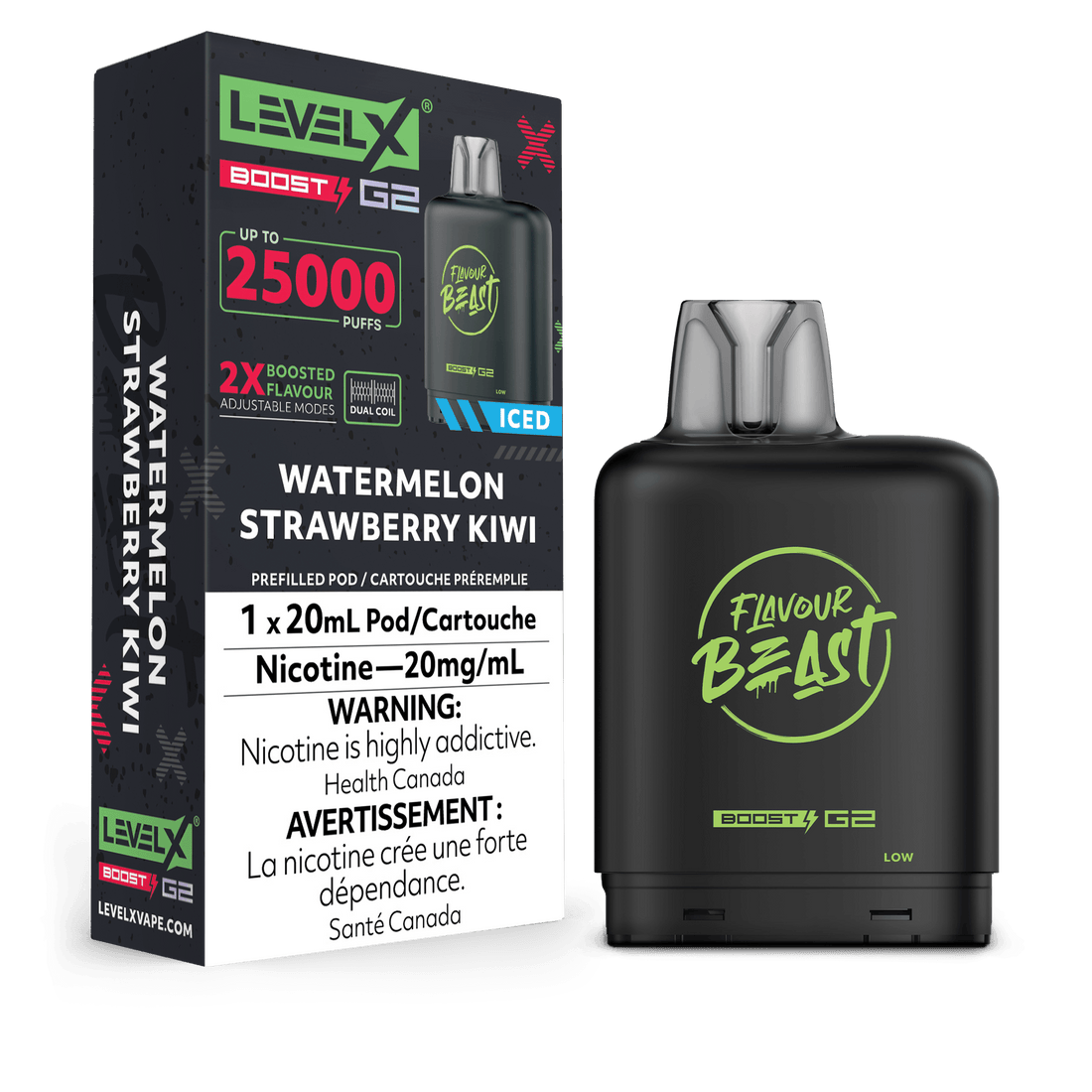 FLAVOUR BEAST LEVEL X BOOST G2 POD 25000