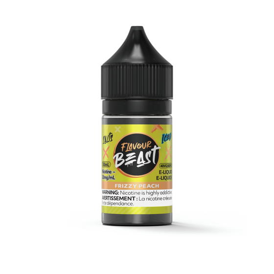 FLAVOUR BEAST E-LIQUID 30ML 20MG FRIZZY PEACH ICE