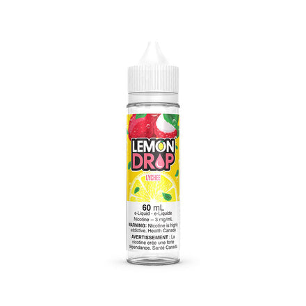 LEMON DROP LYCHEE 60ML 3MG FREEBASE  E- LIQUID