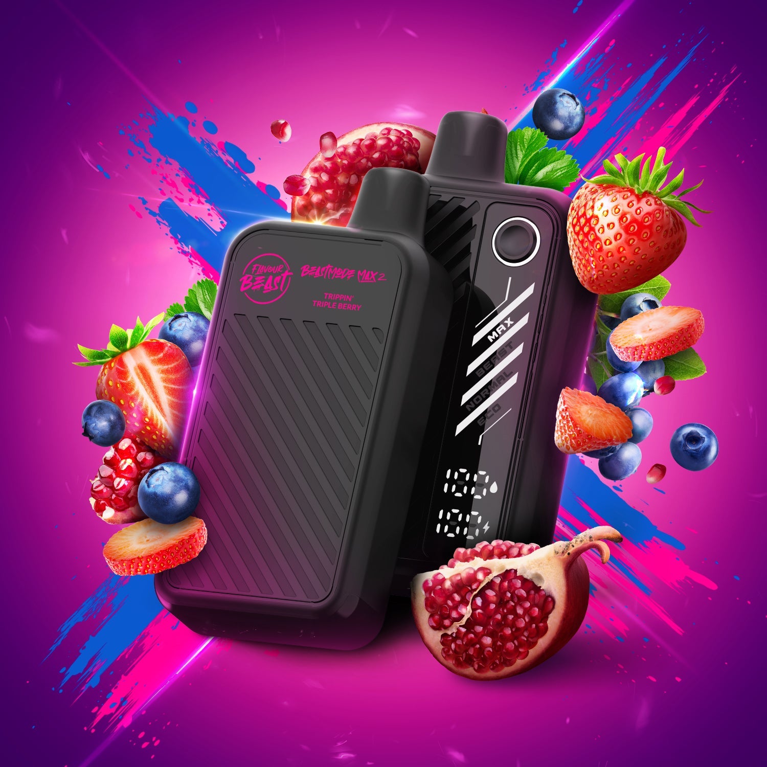 FLAVOUR BEAST MODE MAX 2 TRIPPIN’ TRIPLE BERRY