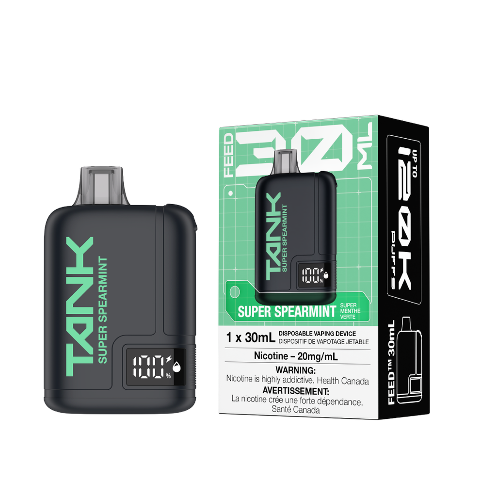 FEED TANK 120K 30MLS SUPER SPEARMINT