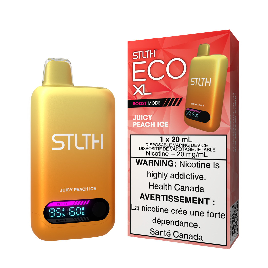 STLTH ECO XL JUICY PEACH ICE