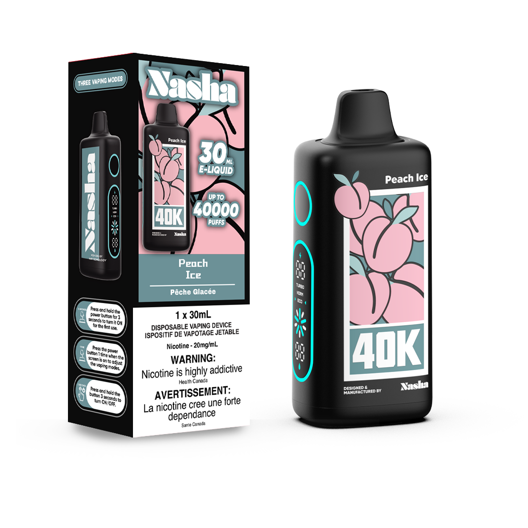 NASHA 40K PEACH ICE