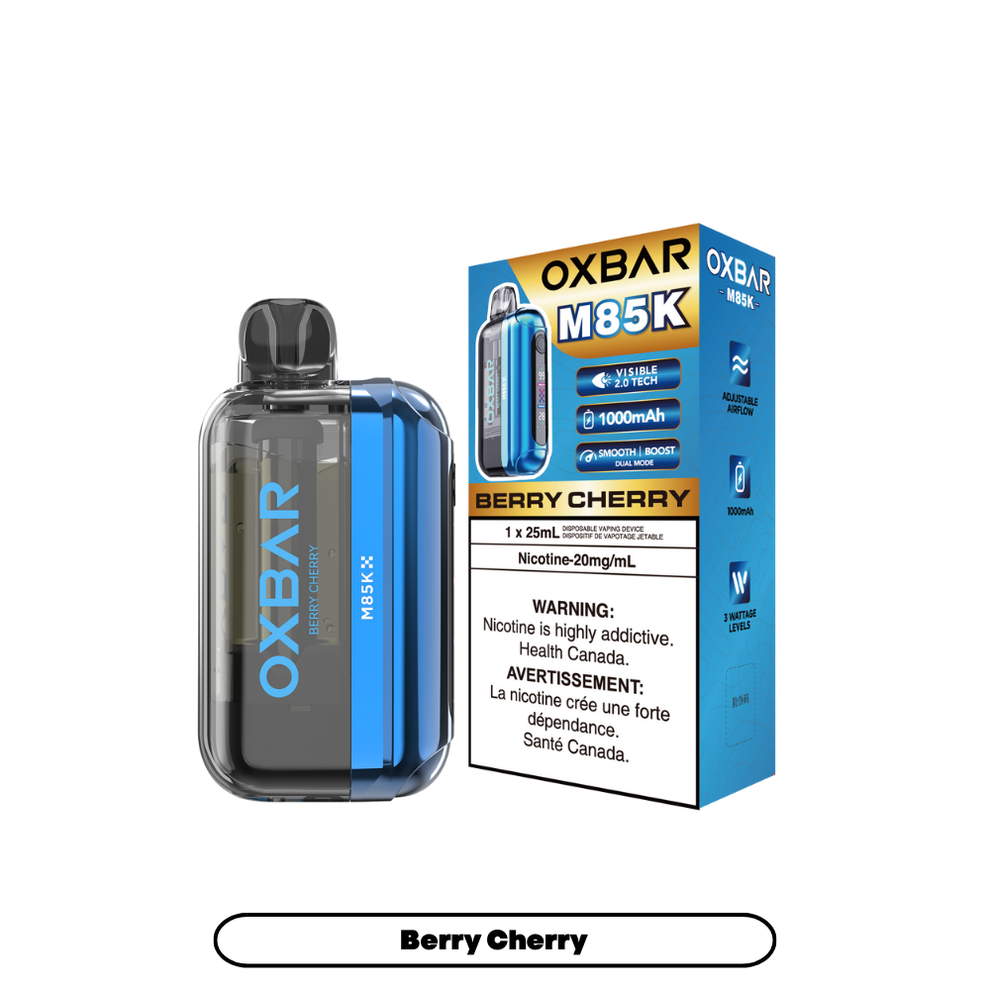 OXBAR M85K 25ML PUFF BERRY CHERRY