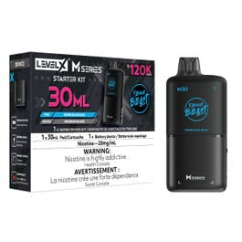 Level X Flavour Beast M30 Starter Kit Series Bomb Blue Razz