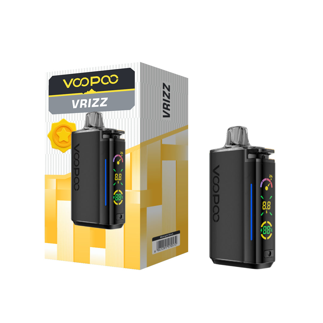 VOOPO VRIZZ OPEN POD KIT BLACK LEATHER