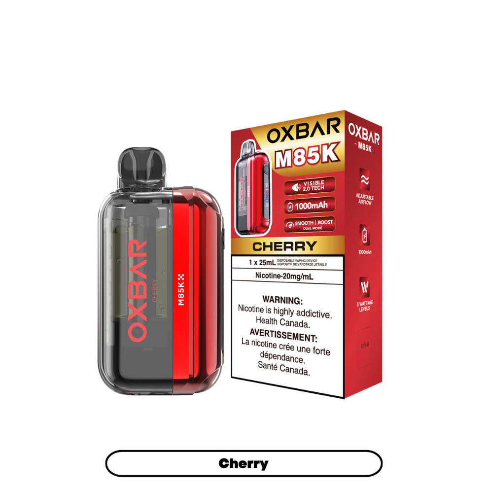 OXBAR M85K 25ML PUFF CHERRY