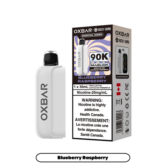 OXBAR MAGLINK 30ML POD BLUEBERRY RASPBERRY