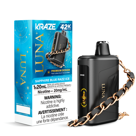 KRAZE LUNA - SAPPHIRE BLUE RAZZ ICE