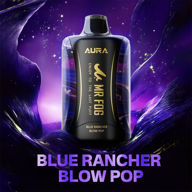 MR. FOG AURA BLUE RANCHER BLOW POP