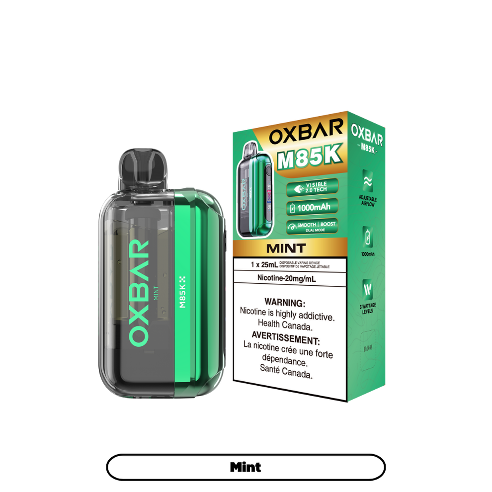 OXBAR M85K PUFF 25mL MINT