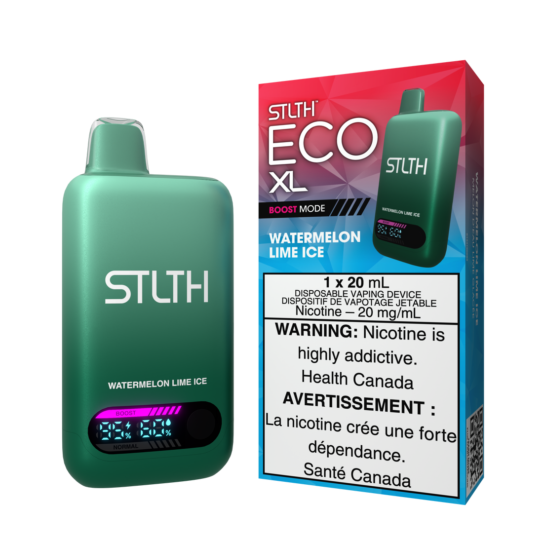 STLTH ECO XL WATERMELON LIME ICE