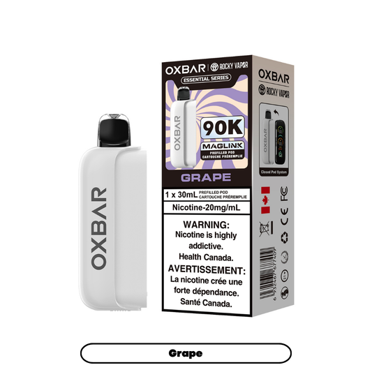 OXBAR MAGLINK 30ML POD GRAPE