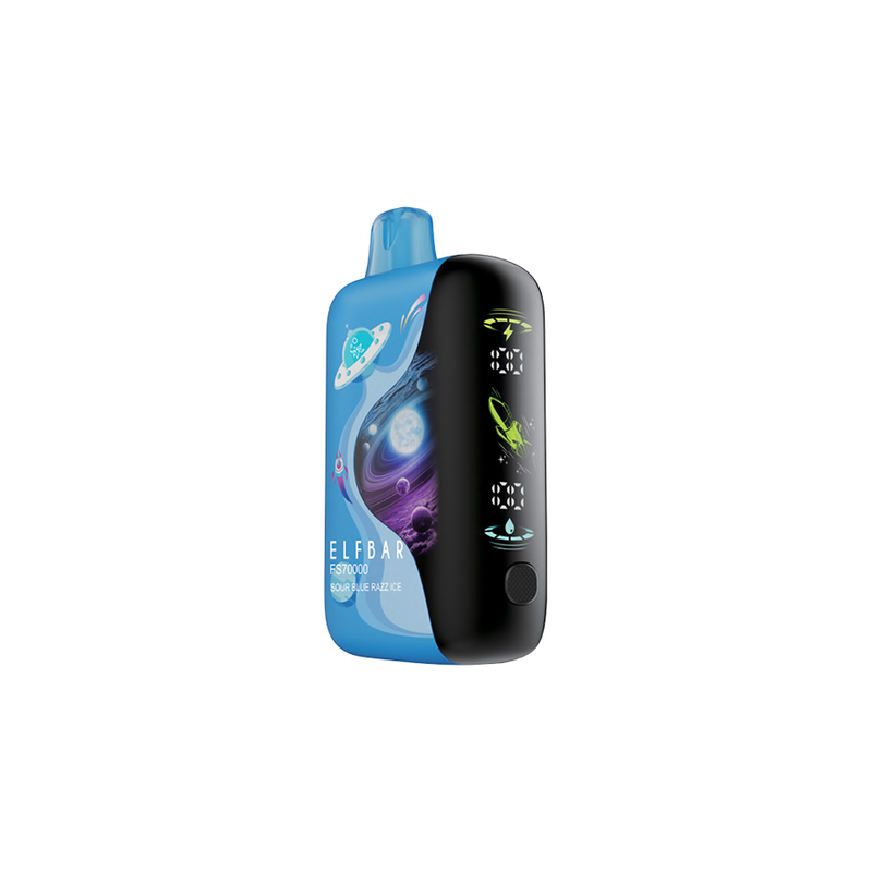 ELFBAR 70K DISPOSABLE - SOUR BLUE RAZZ ICE