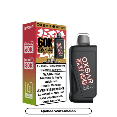 OXBAR PRE-FILLED POD 60K LYCHEE WATERMELON