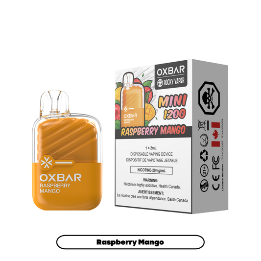 OXBAR MINI 1200 RASPBERRY MANGO