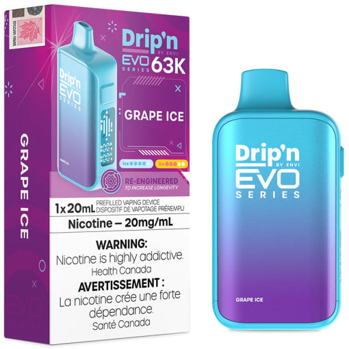 DRIP’N EVO 63K GRAPE ICE
