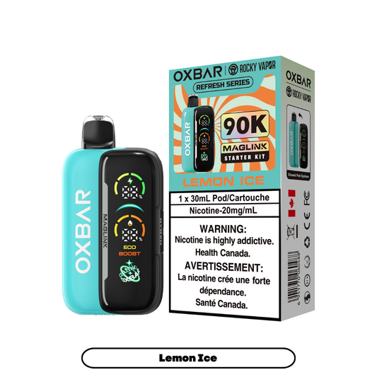 OXBAR MAGLINK 30ML STARTER KIT LEMON ICE