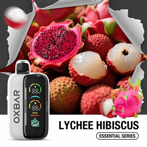 OXBAR MAGLINK 30ML STARTER KIT LYCHEE HIBISCUS