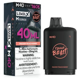 Level X Flavour Beast M40 Series Packin' Peach Berry