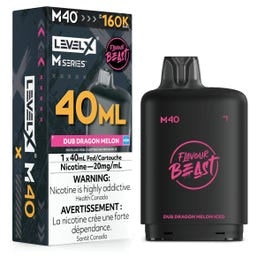 Level X Flavour Beast M40 Series Dub Dragon Melon Iced