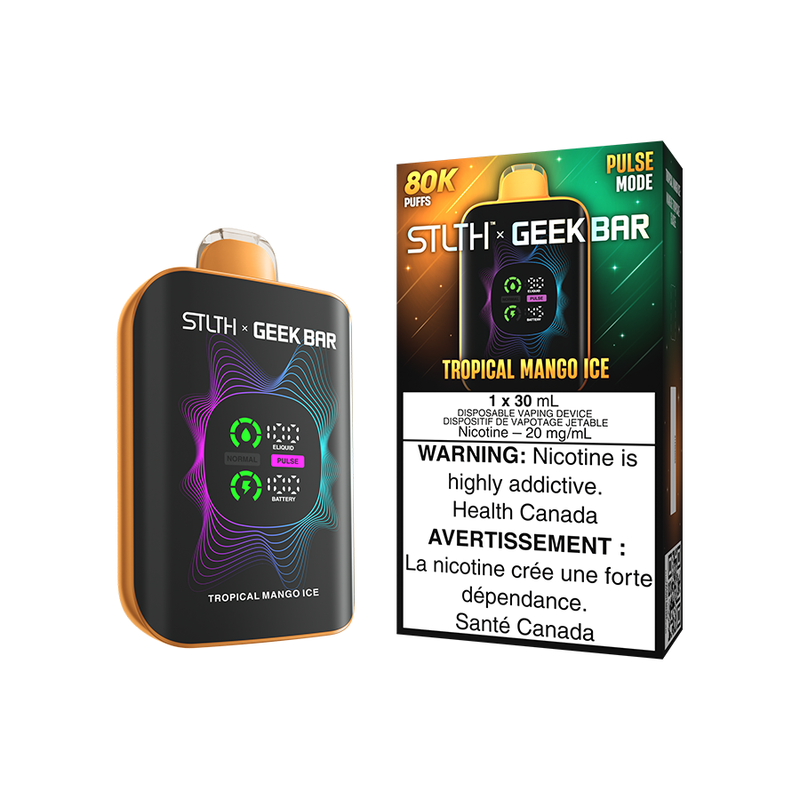 STLTH X GEEK BAR 30MLs TROPICAL MANGO ICE