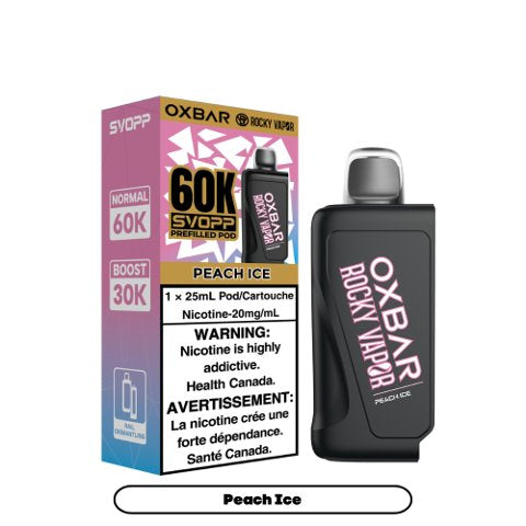OXBAR PRE-FILLED POD 60K PEACH ICE