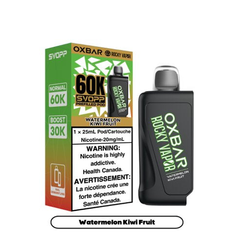 OXBAR PRE-FILLED POD 60K WATERMELON KIWI FRUIT