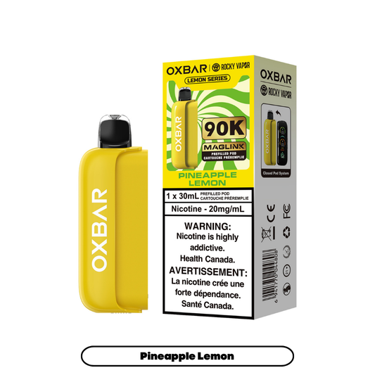OXBAR MAGLINK 30ML POD PINEAPPLE LEMON