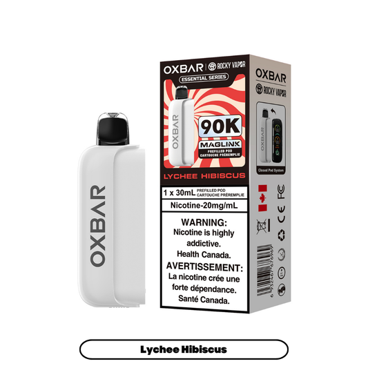 OXBAR MAGLINK 30ML POD LYCHEE HIBISCUS