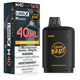 Level X Flavour Beast M40 Series Mad Mango Peach