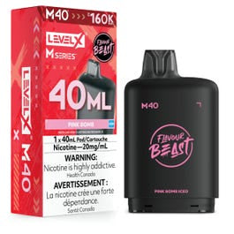 Level X Flavour Beast M40 Series Pink Bomb Iced