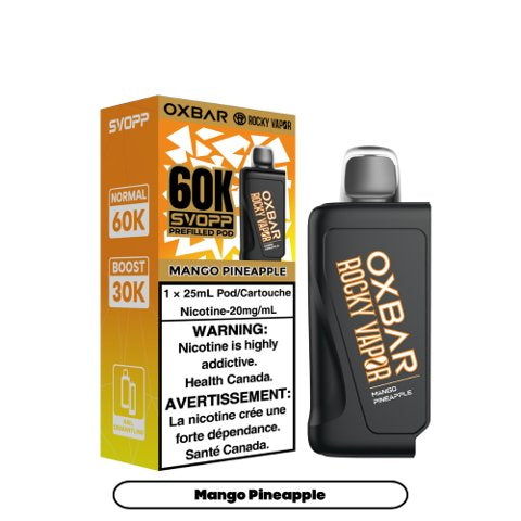 OXBAR PRE-FILLED POD 60K MANGO PINEAPPLE