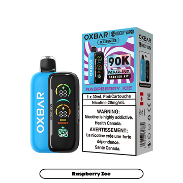 OXBAR MAGLINK 30ML STARTER KIT RASPBERRY ICE