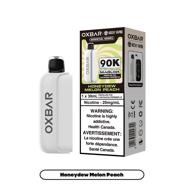 OXBAR MAGLINK 30ML POD HONEYDEW MELON PEACH