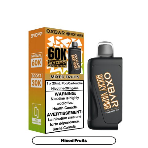 OXBAR PRE-FILLED POD 60K MIXED FRUIT