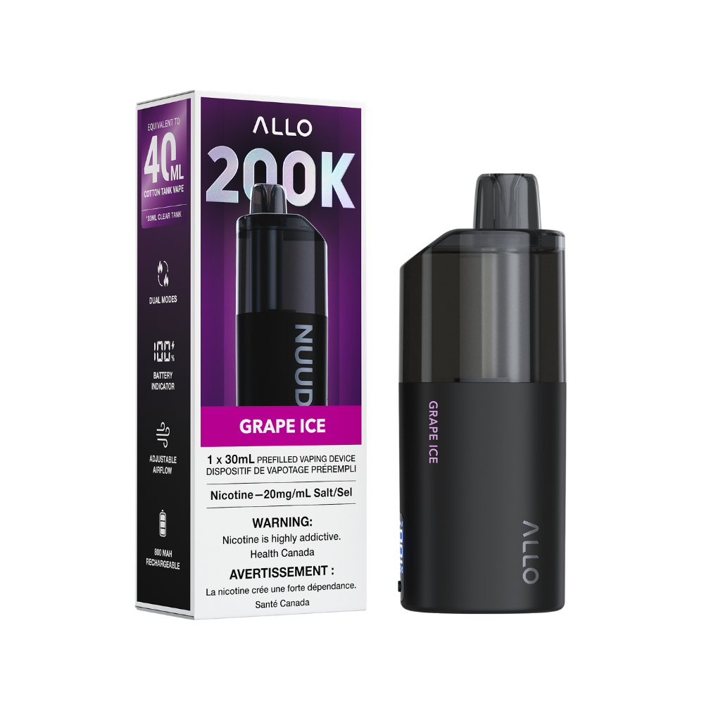 ALLO NUUD 200K GRAPE ICE