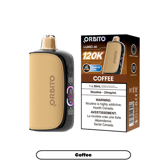 ORBITO LUMO AI 120K 20MG COFFEE
