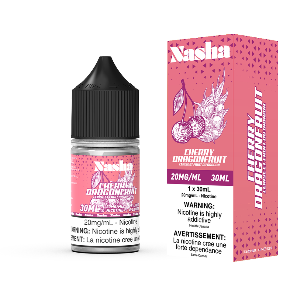 NASHA E- LIQUID 30ML 20MG CHERRY DRAGONFRUIT