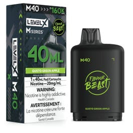 Level X Flavour Beast M40 Series Gusto Green Apple