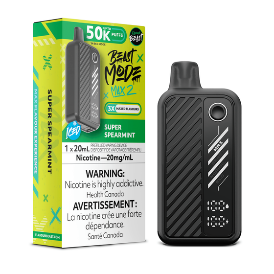 FLAVOUR BEAST MODE MAX 2 SUPER SPEARMINT
