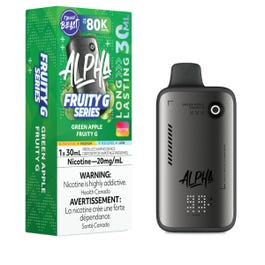 FLAVOUR BEAST ALPHA 80K GREEN APPLE
