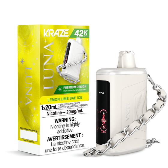KRAZE LUNA LEMON LIME BAE ICE 42K