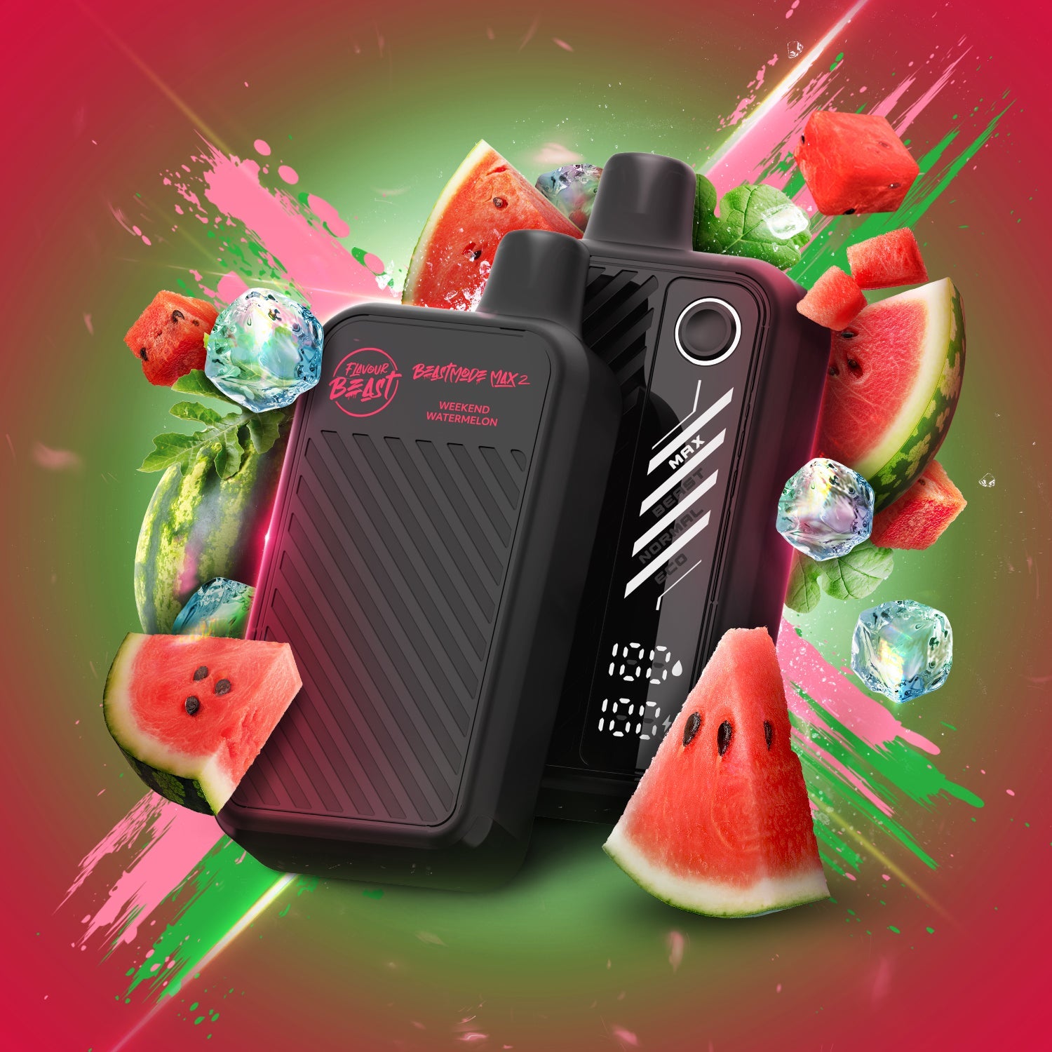 FLAVOUR BEAST MODE MAX 2 WEEKEND WATERMELON DISPOSABLE