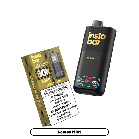 INSTA BAR 80K LEMON MINT
