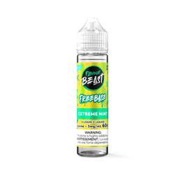 FLAVOUR BEAST E LIQUID FREEBASE EXTREME MINT ICED 3MG 60ML